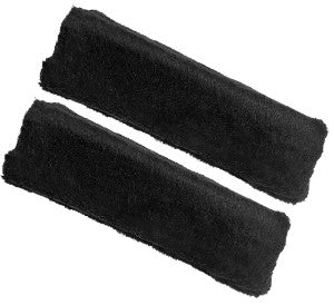 Shadow Fleece Cheeks Covers Pair Red   