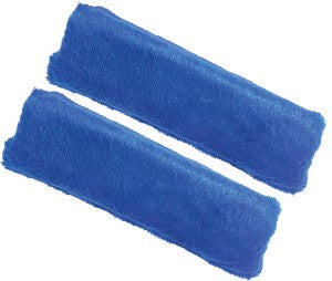 Shadow Fleece Cheeks Covers Pair Red   
