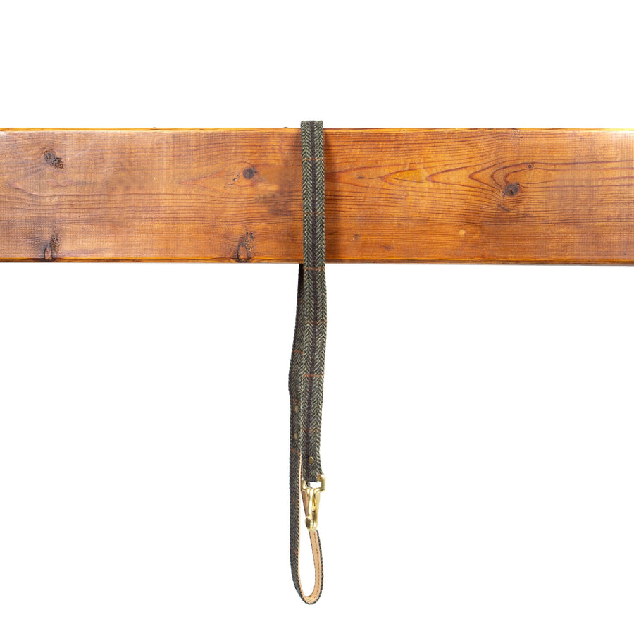 Tweedmill Tweed Dog Leash Tweed Chocolate 1 M