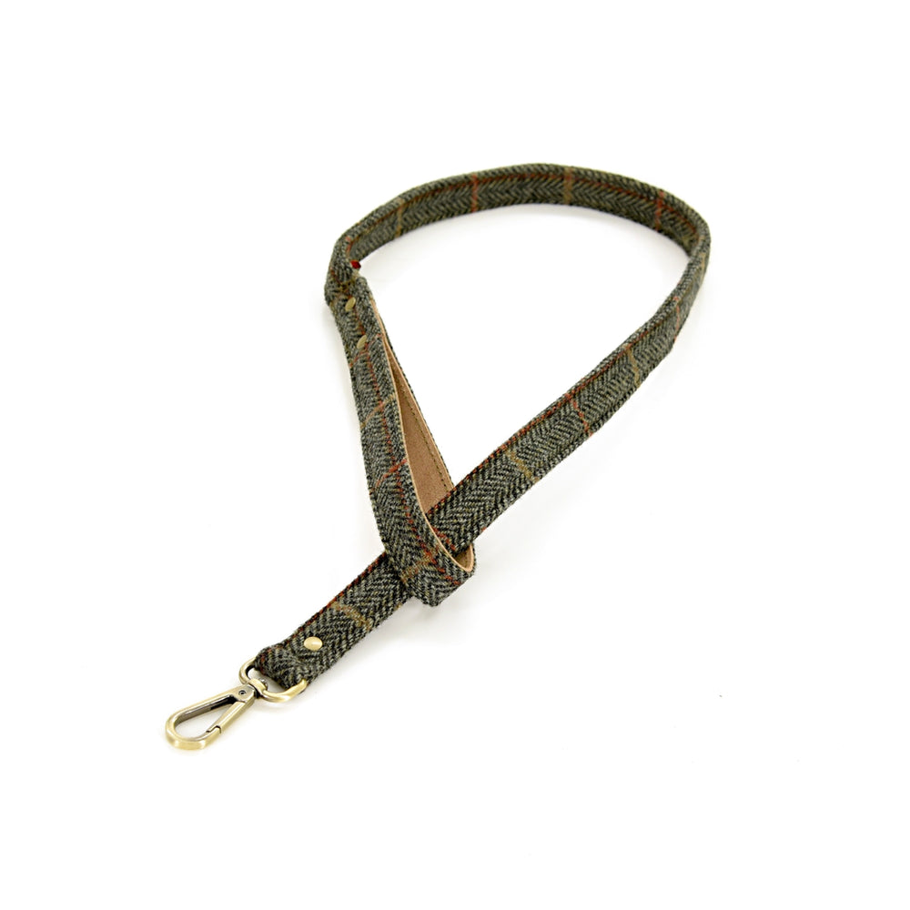 Tweedmill Tweed Dog Leash Tweed Chocolate 1 M