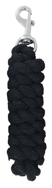 Lead Rope Cotton 1.9mt Black