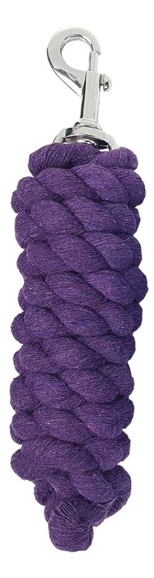 Lead Rope Cotton 1.9mt Purple