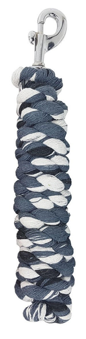 Lead Rope Cotton 1.8mt Black Mix