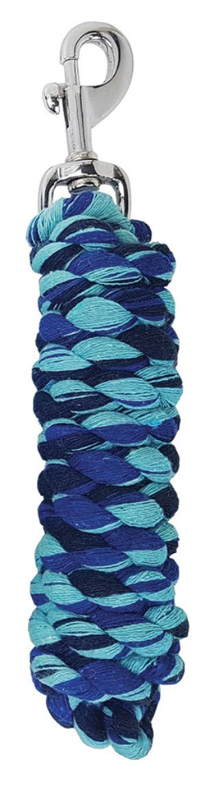 Lead Rope Cotton 1.8mt Blue Mix
