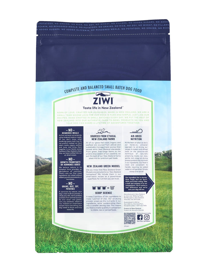 Ziwi Peak Air Dried Dog Food Tripe & Lamb 454gm