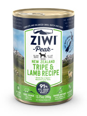 Ziwi Peak Dog Food Can Tripe & Lamb 390gm