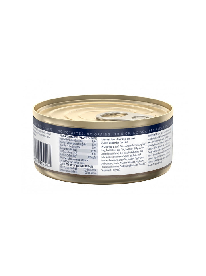 Ziwi Peak Cat Food Can Beef 85gm