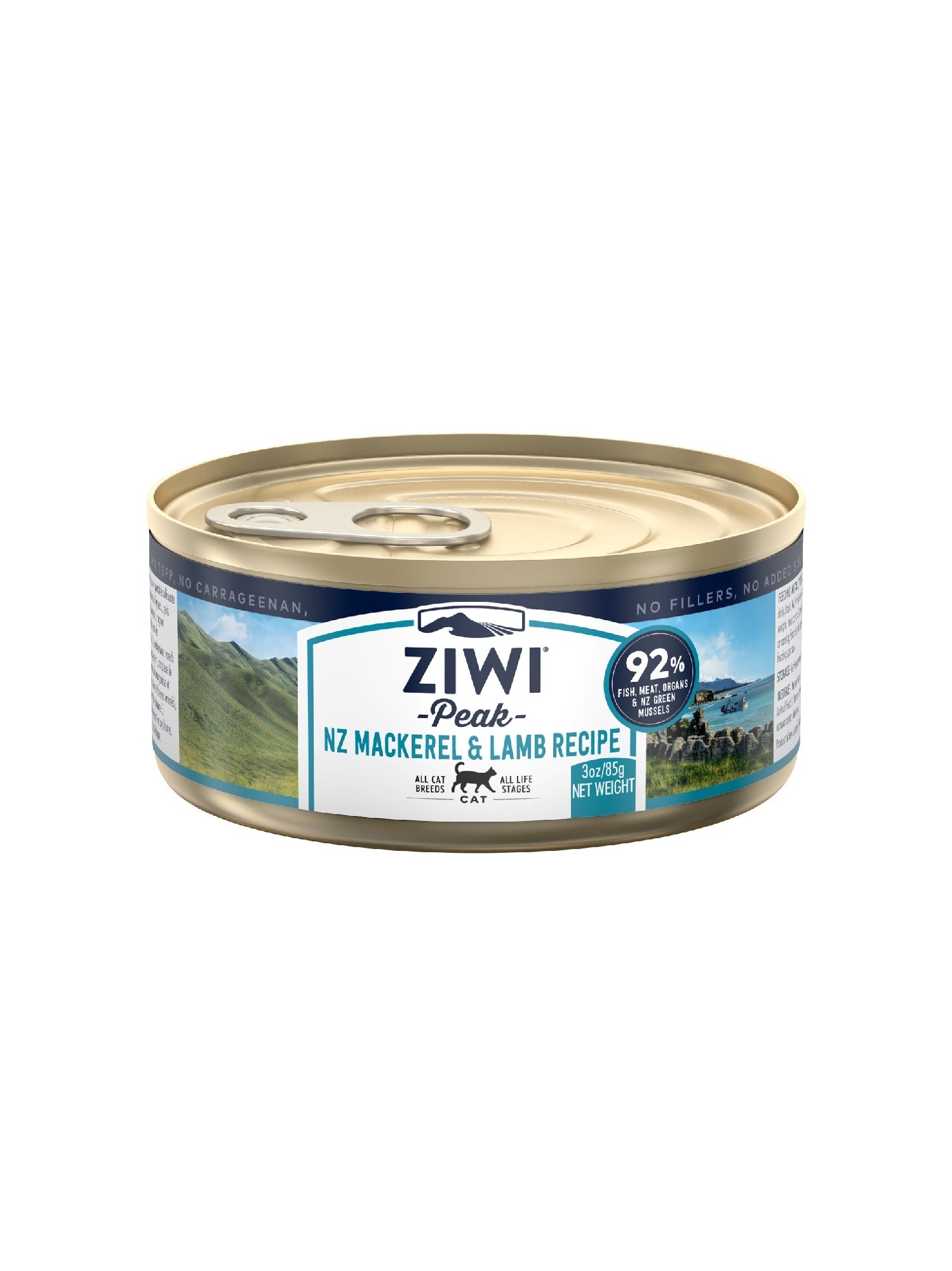 Ziwi Peak Cat Food Can Mackerel & Lamb 85gm