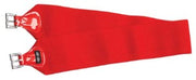 Girth Race Single Elastic Patent 75mm 130gm 90cm Red