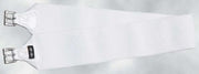 Girth Race Single Elastic Patent 75mm 130gm 90cm White