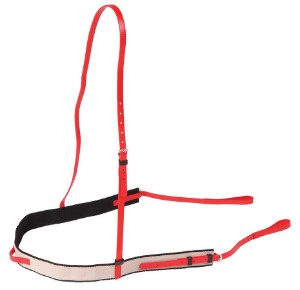 Breastplate Race Elastic 35mm Red