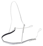 Breastplate Race Featherweight Elastic 20mm White