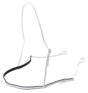 Breastplate Race Featherweight Elastic 20mm White