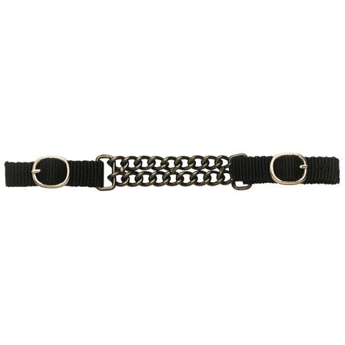 Curb Chain Western Web Double Chain [:brown]