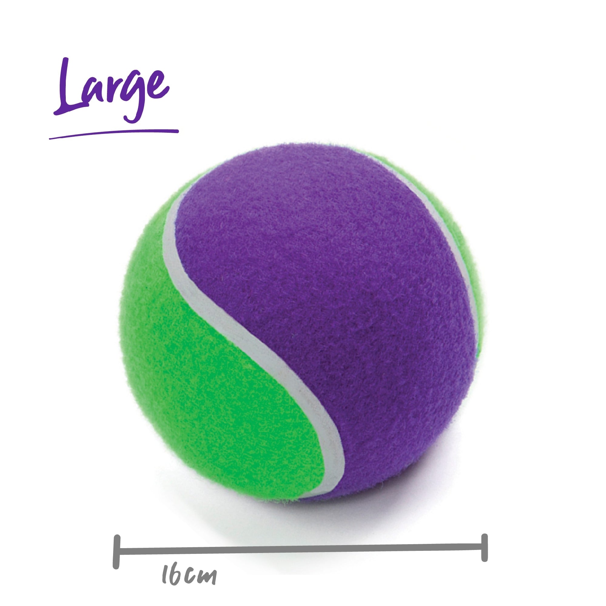 Kazoo Dog Toy Tennis Ball [:large]