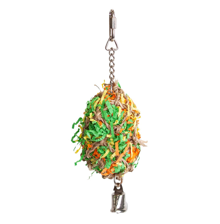Bird Toy Kazoo Crinkle Ball & Bell [:medium]