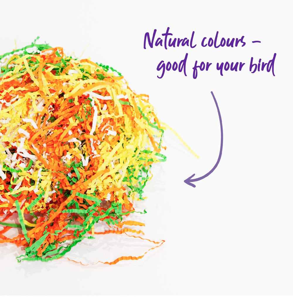 Bird Toy Kazoo Replacement Crinkle Paper 50gm
