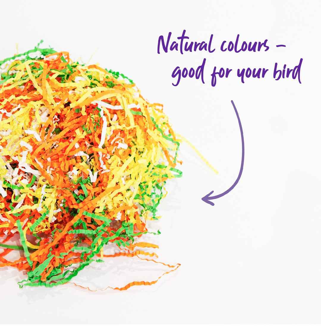 Bird Toy Kazoo Replacement Crinkle Paper 50gm