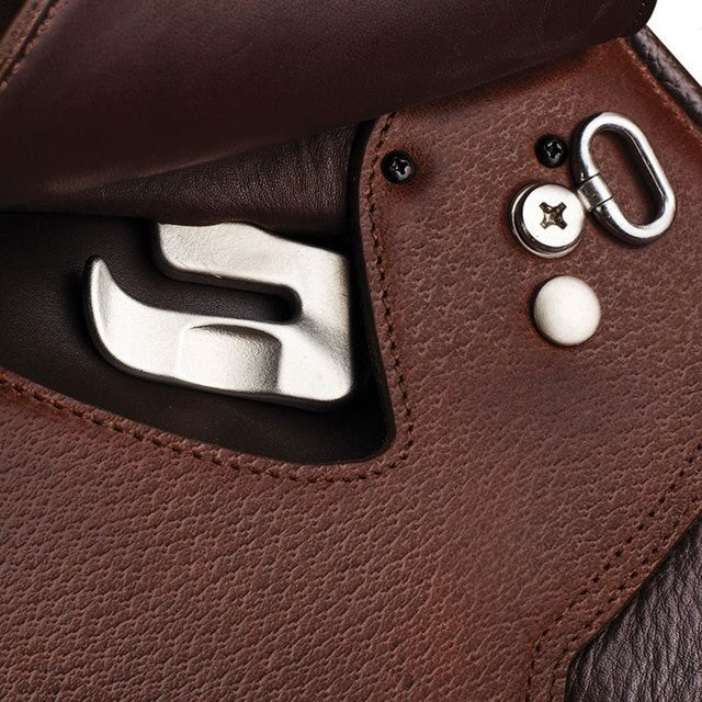 Arena Jump Saddle Brown [:44cm 17.5"]