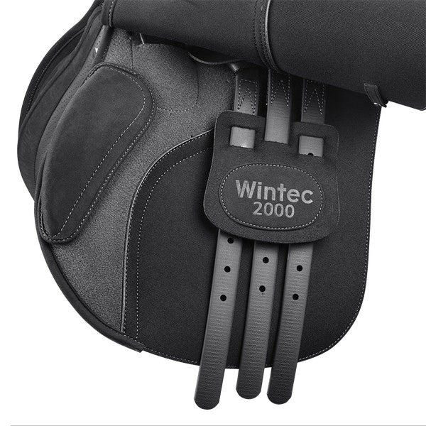 Wintec 2000 All Purpose Saddle Hart High Wither Black [:44cm 17.5"]