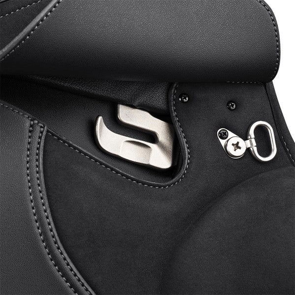 Wintec 2000 All Purpose Saddle Hart High Wither Black [:44cm 17.5"]