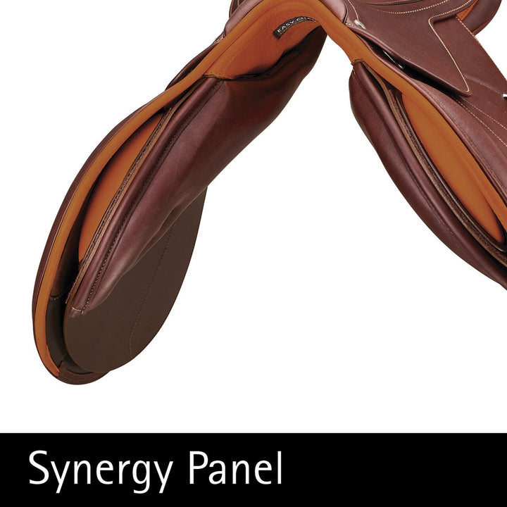 Bates Victrix Jumping Saddle Cair Havana Brown & Spice [:44cm 17.5"]