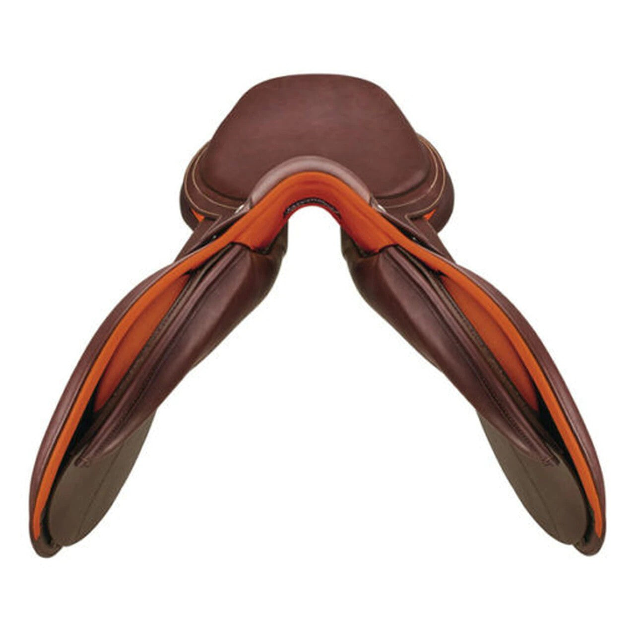 Bates Victrix Jumping Saddle Cair Havana Brown & Spice [:44cm 17.5"]
