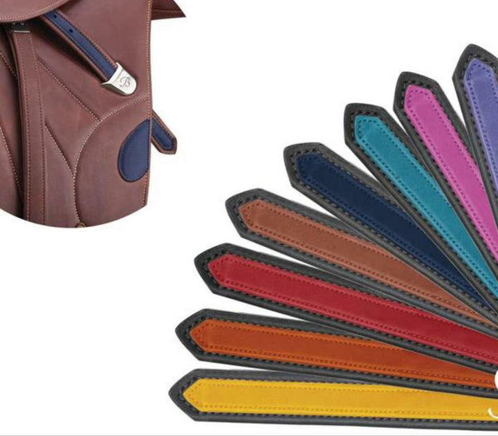 Bates Victrix Jumping Saddle Cair Havana Brown & Spice [:44cm 17.5"]