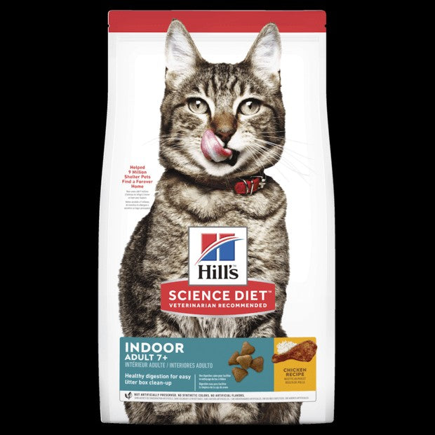 Hills Cat Adult Indoor 7+ 3.2kg