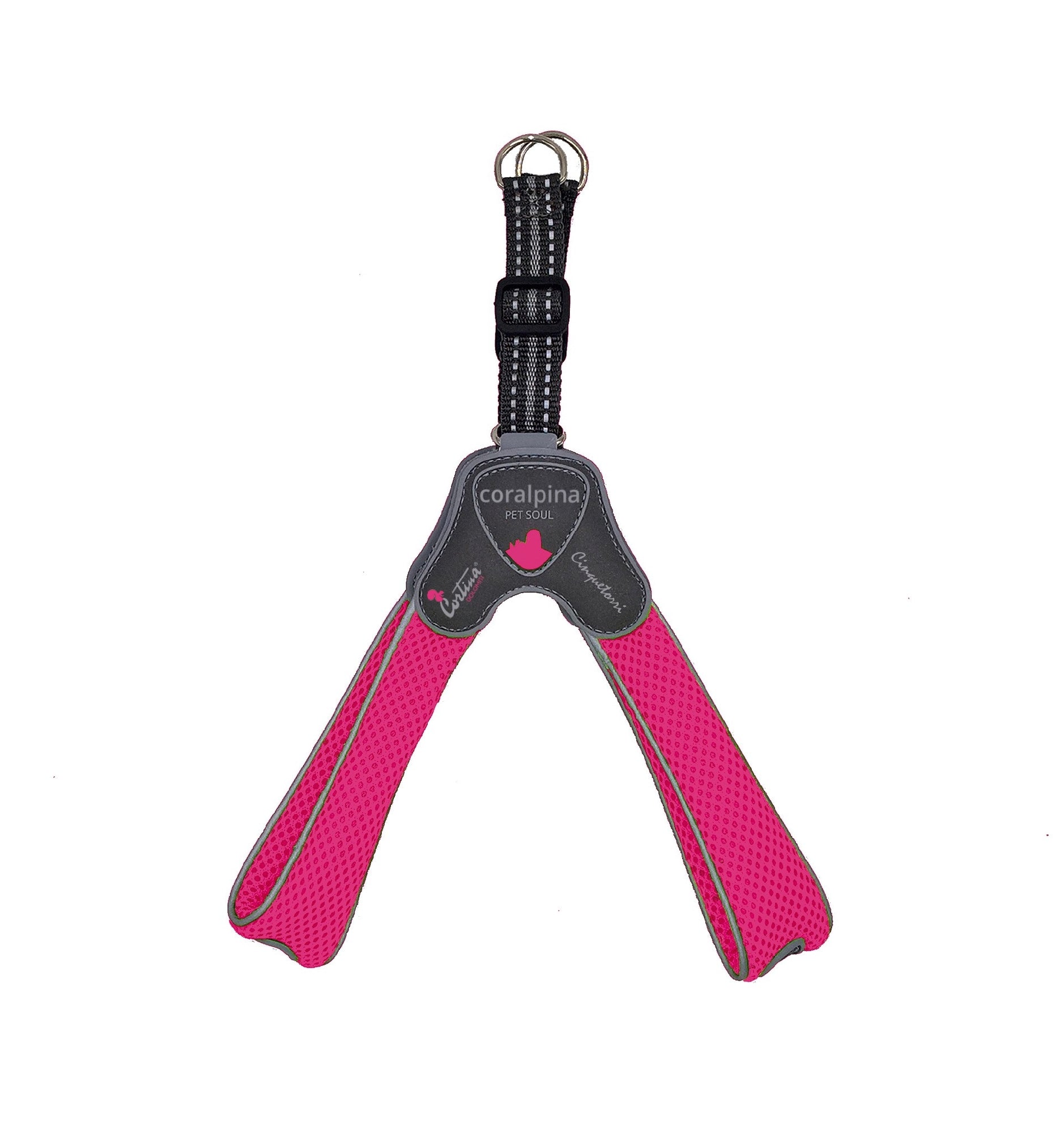 Coralpina Harness Cinquetorri Fluoro Pink [:4]