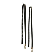 Stirrup Leathers Letek Leather Black [:160cm]