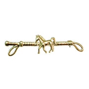 Stock Pin Huntington Horse Gold Colour