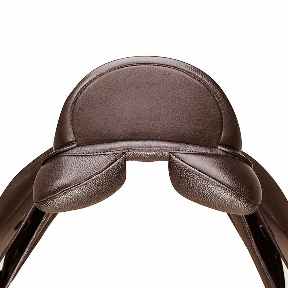 Arena Dressage Saddle Brown [:43cm 17.0"]