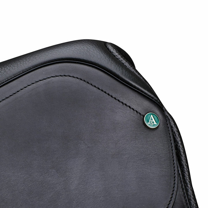 Arena Dressage High Wither Saddle Black [:43cm 17.0"]