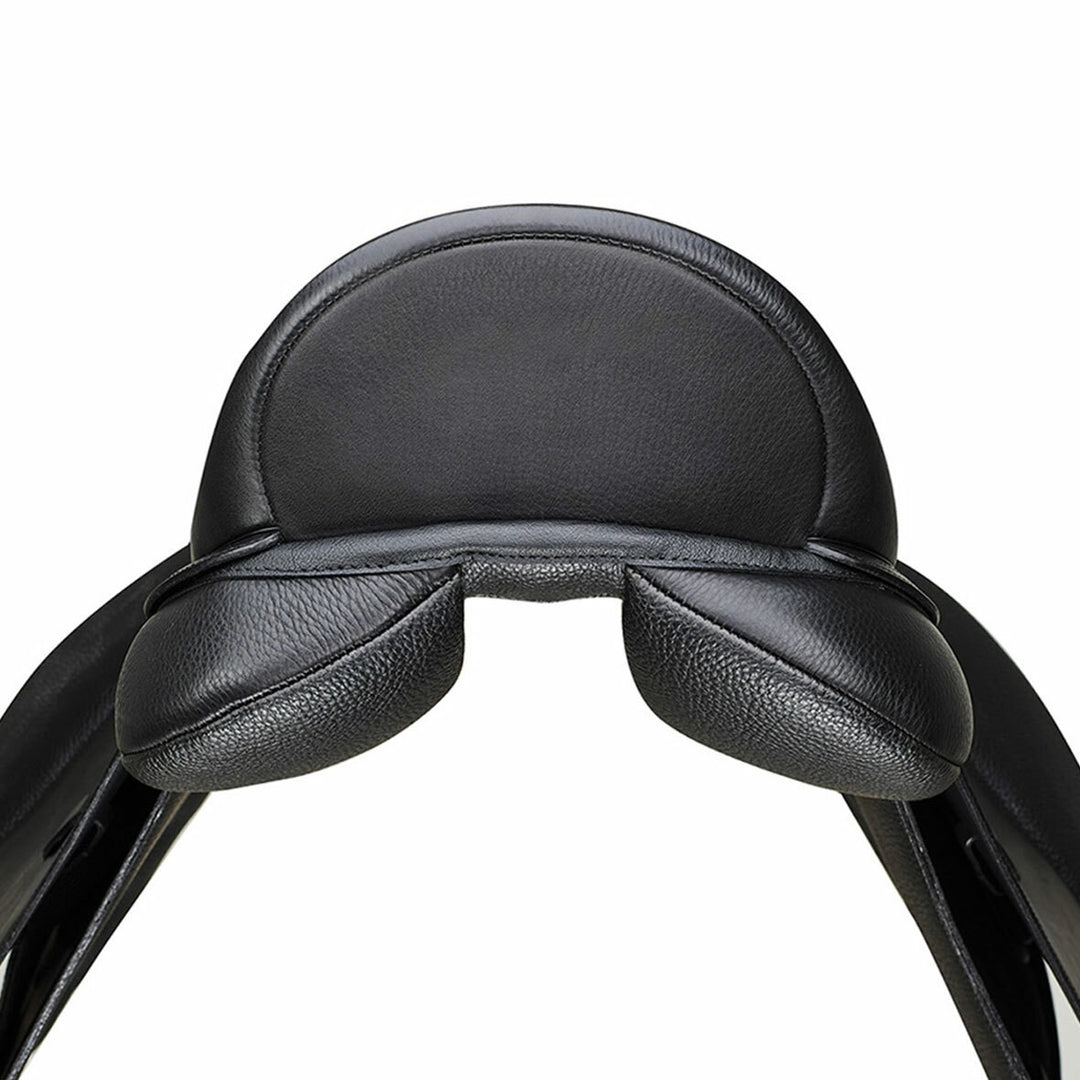Arena Dressage High Wither Saddle Black [:43cm 17.0"]