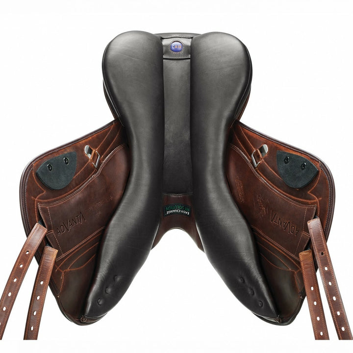 Bates Advanta Jumping Saddle Cair Classic Brown [:43cm 17.0"]