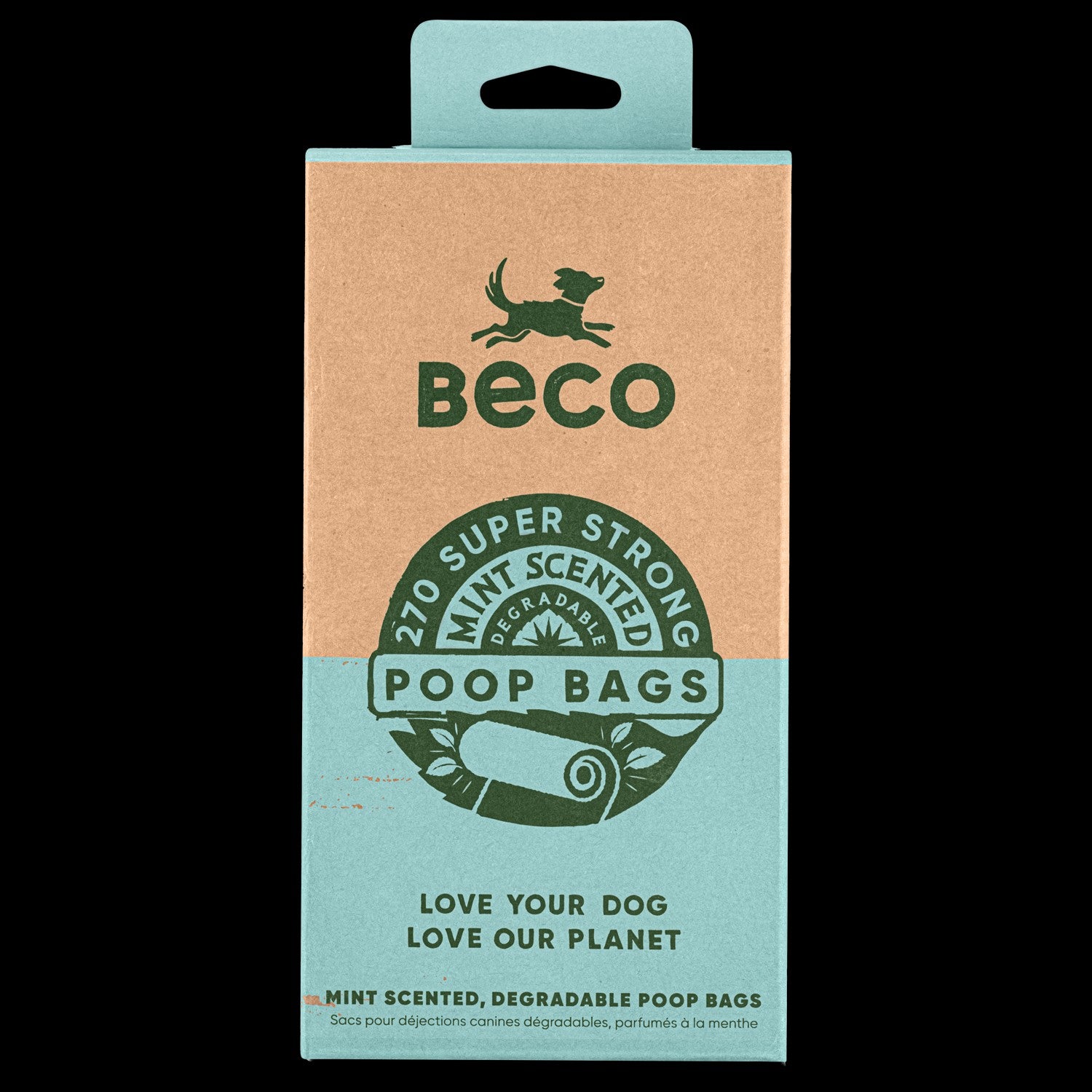 Poo Bag Beco Mint Scented 270pack