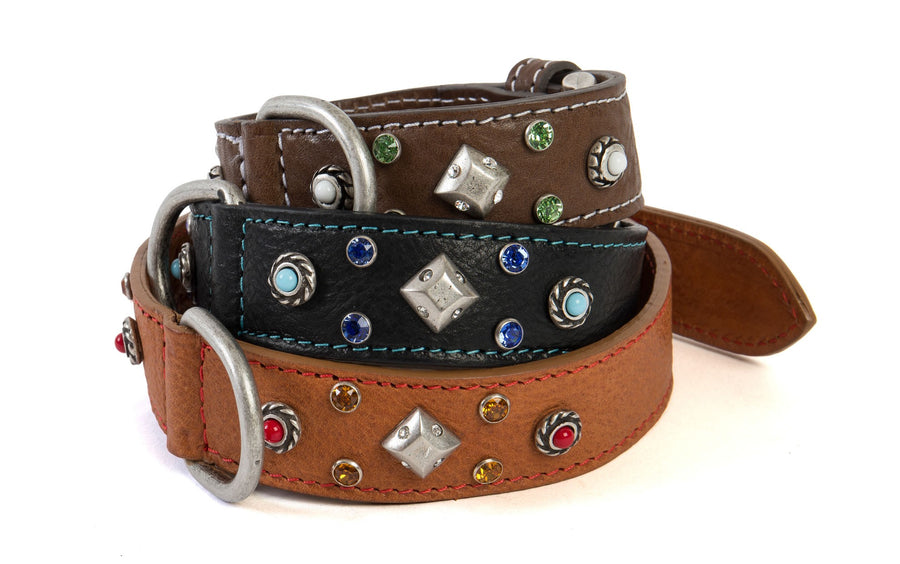 Da Vinci Maddalena Collar Black [:60cm X 4.0cm]