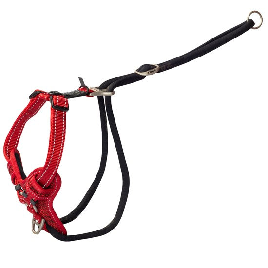 Rogz Harness Control Stop Pull Red [:extra Large]