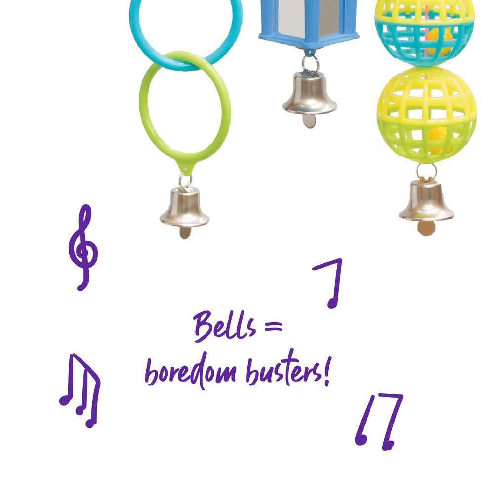 Bird Mirror Ball And Ring Set 