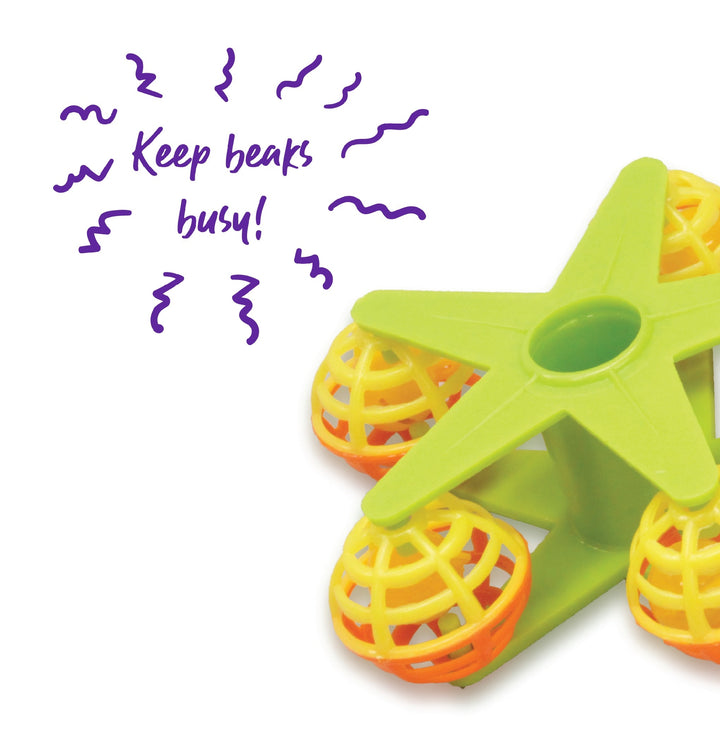 Bird Toy Perch Star