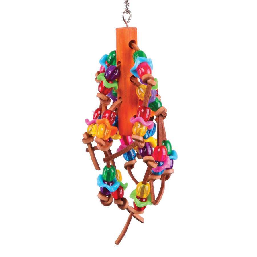 Bird Toy With Beads Assorted Medium