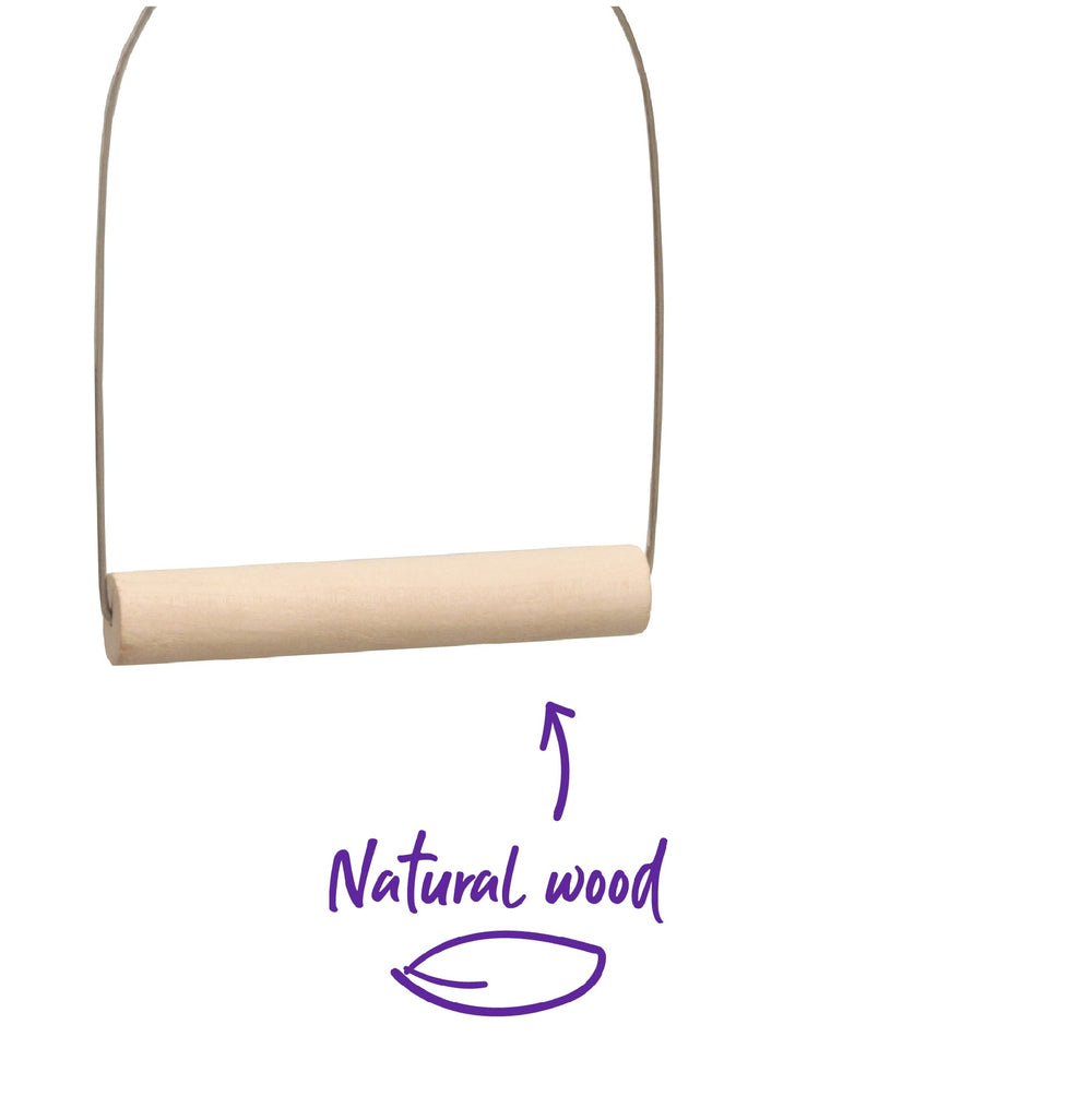 Bird Swing D Wooden [:large]