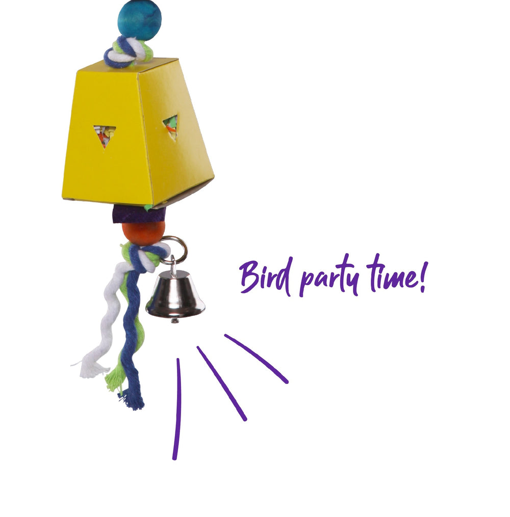 Bird Foraging Box Twin Hanging Cardboard 