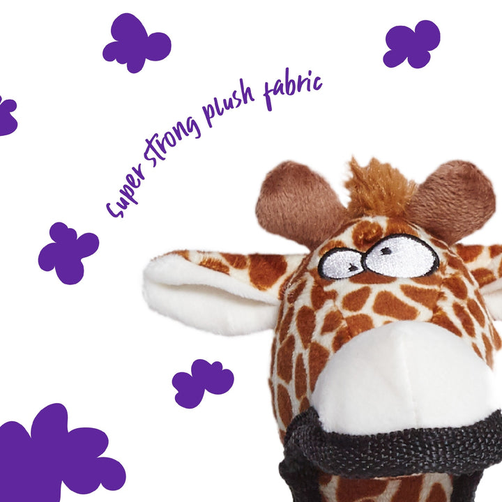 Kazoo Dog Toy Tough Giraffe [:medium]