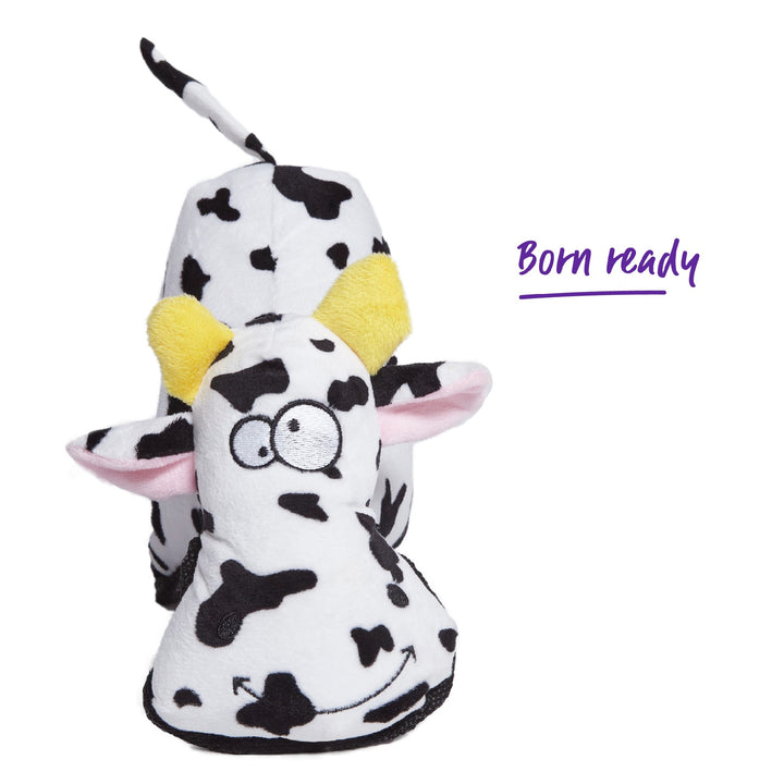 Kazoo Dog Toy Tough Cow [:medium]