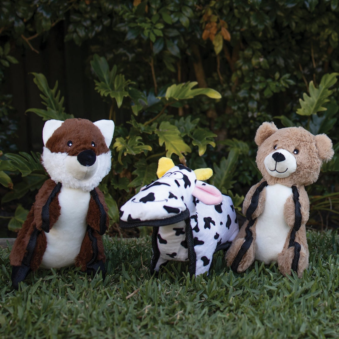 Kazoo Dog Toy Tough Cow [:medium]