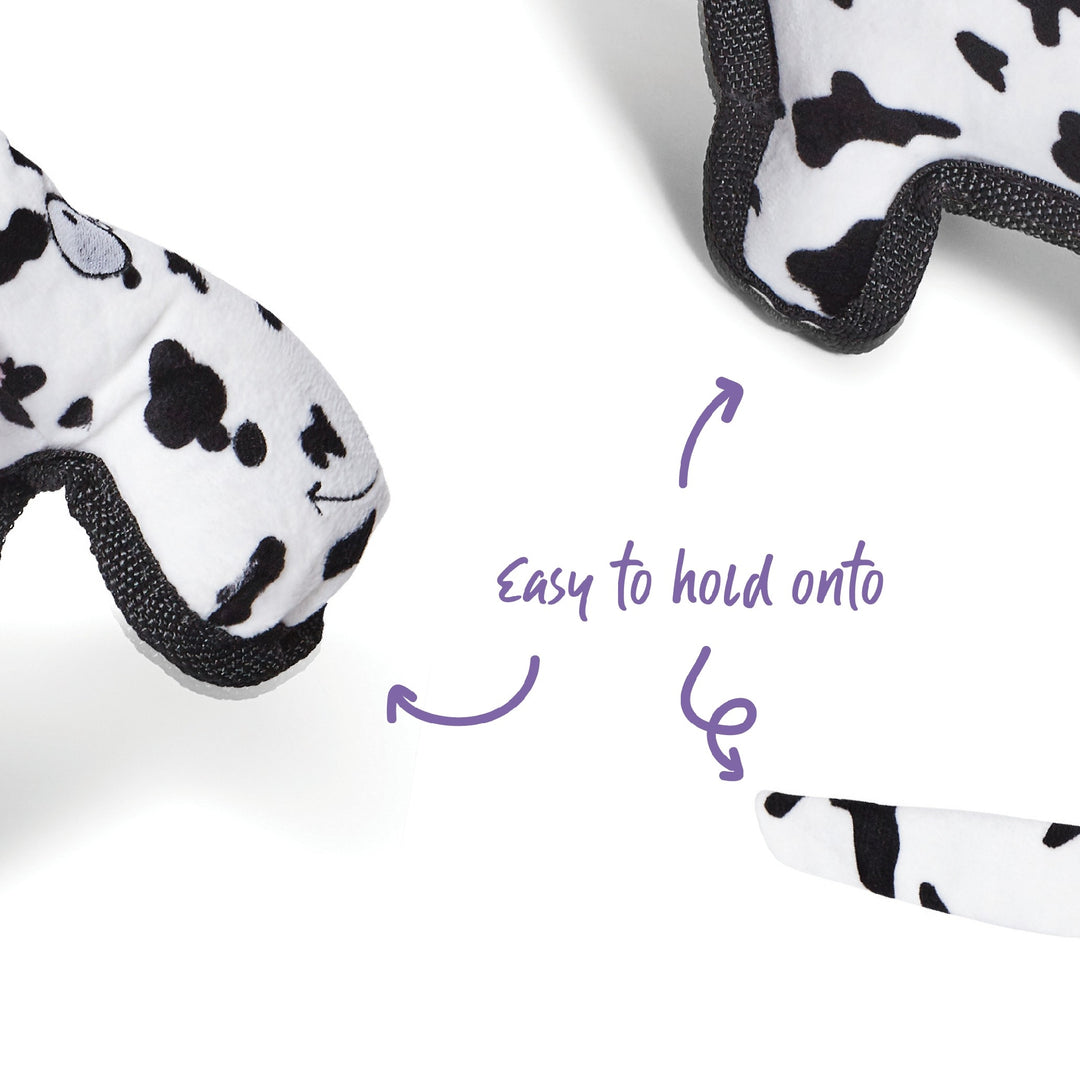Kazoo Dog Toy Tough Cow [:medium]