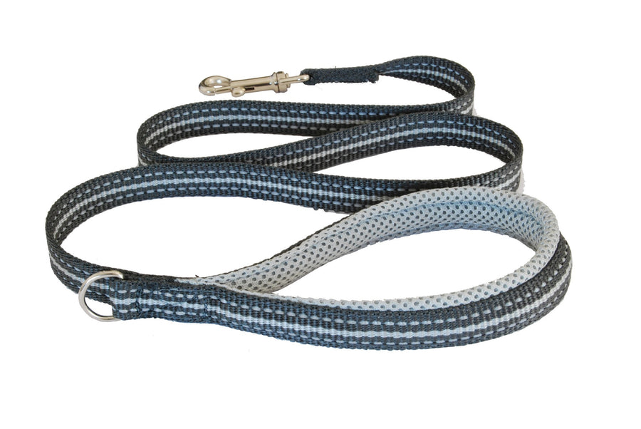 Coralpina Dog Leash Cinquetorri Reflective Light Grey [:7 - 8]