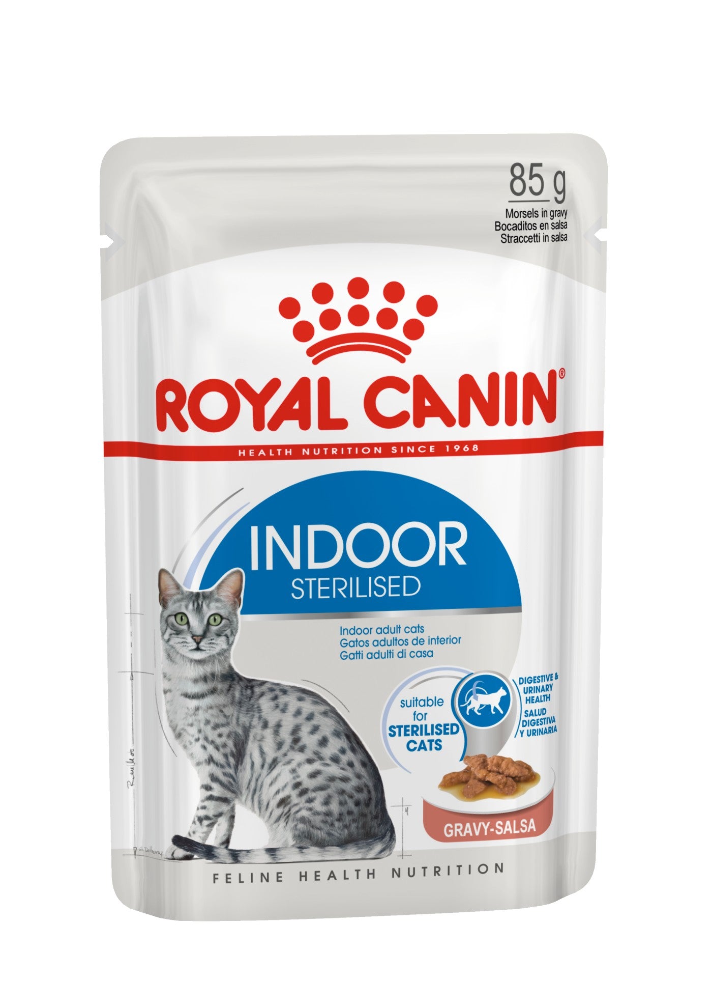 Royal Canin Cat Wet Indoor Gravy Box Of 12